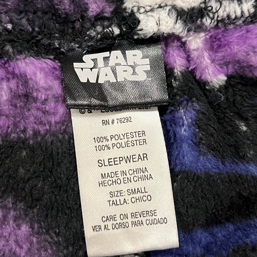 Star Wars Purple Pajama Pants - Picture 3 of 3